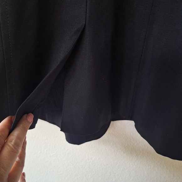 See By Chloe Womens Wool Black Three Button Collared Blazer Size 10 - Picture 6 of 7